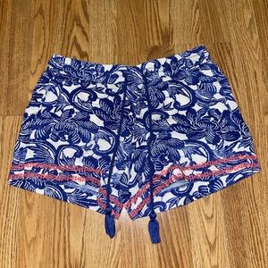 Loft Blue/White/Pink Shorts